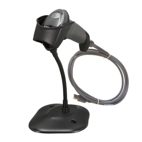 بارکدخوان تک بعدی باسیم همراه پایه نگهدارنده  Zebra Symbol LI2208