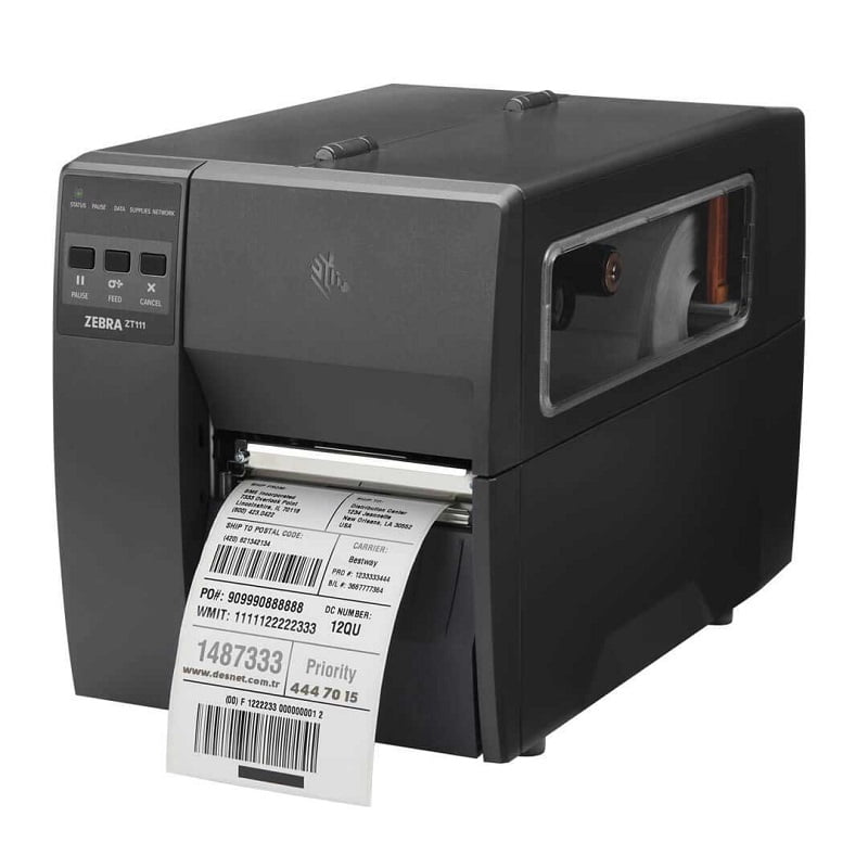 پرینتر لیبل زن مدل Zebra ZT111 203dpi پرینتر لیبل زن مدل Zebra ZT111 203dpi