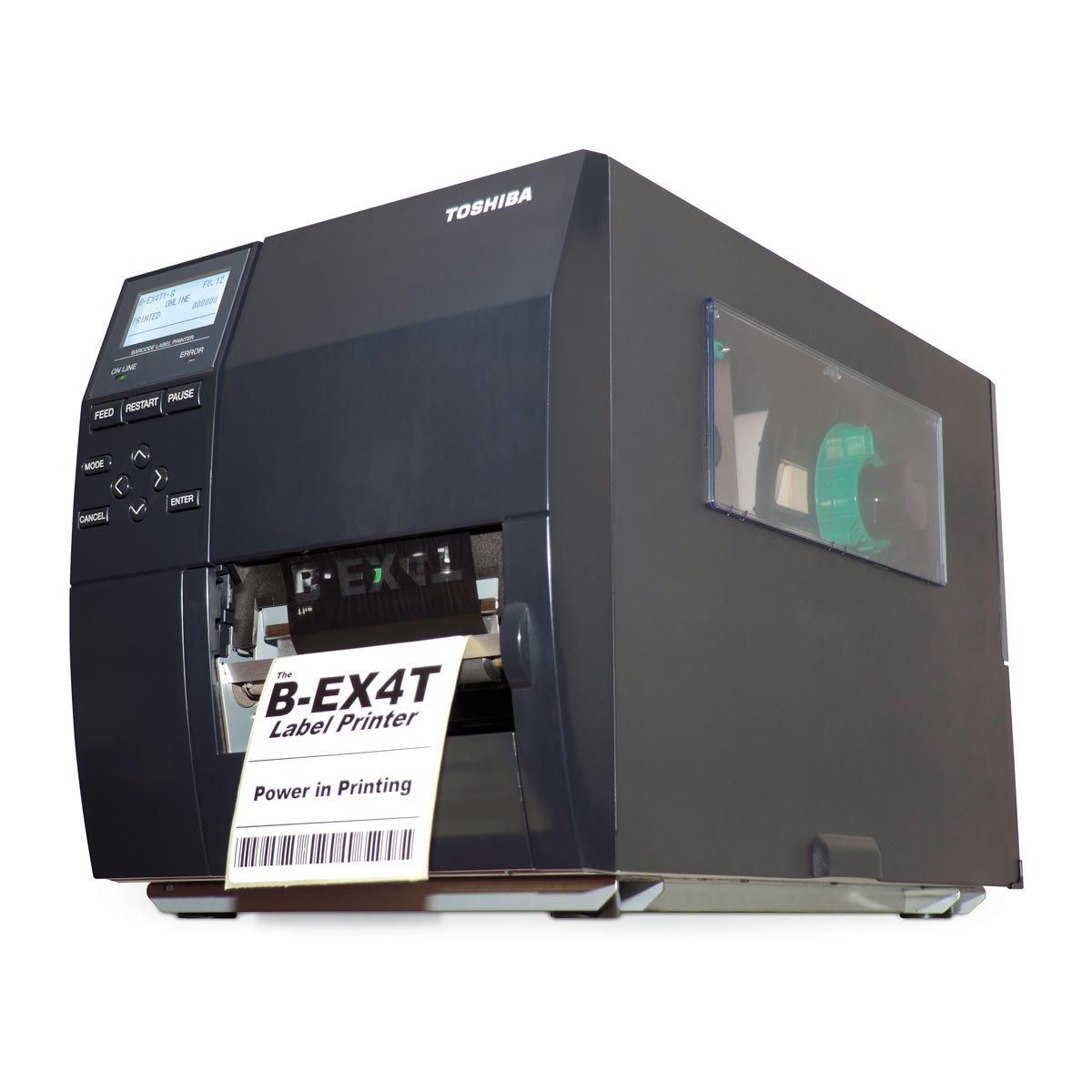 چاپگر صنعتی انواع لیبل Toshiba B-EX4T1 203dpi چاپگر صنعتی انواع لیبل Toshiba B-EX4T1 203dpi