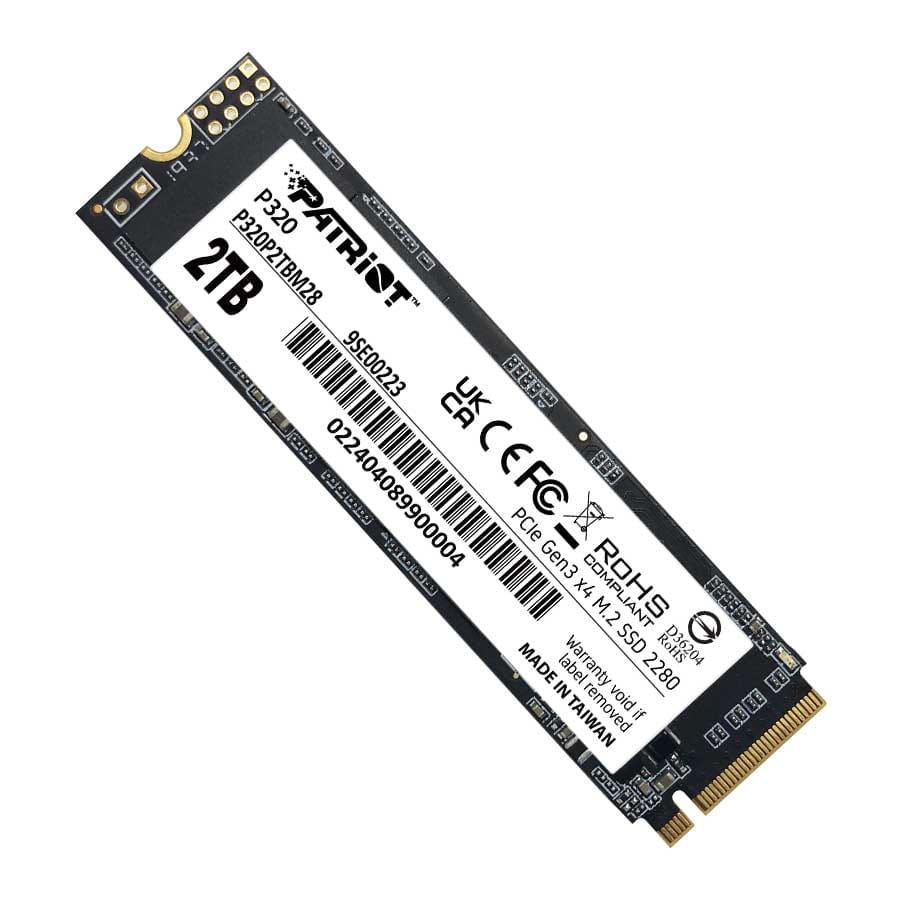 patriot-p320-m.2-2280-pcie-gen3-nvme-2tb-767 اس اس دی اینترنال پاتریوت مدل P320 ظرفیت 2 ترابایت - Image 1