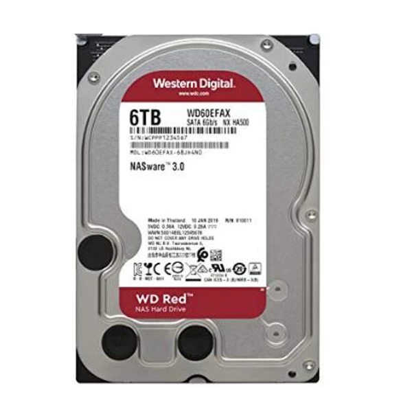 2211b7db4fd21e8a38090e825401e396c19bb41a_1650104877 هارددیسک اینترنال وسترن دیجیتال مدل WD Red Plus NAS WD60EFAX ظرفیت 6 ترابایت - Image 1