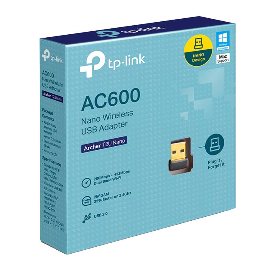 کارت شبکه USB وایرلس و دوبانده تیپی-لینک مدل Archer T2U - Image 3