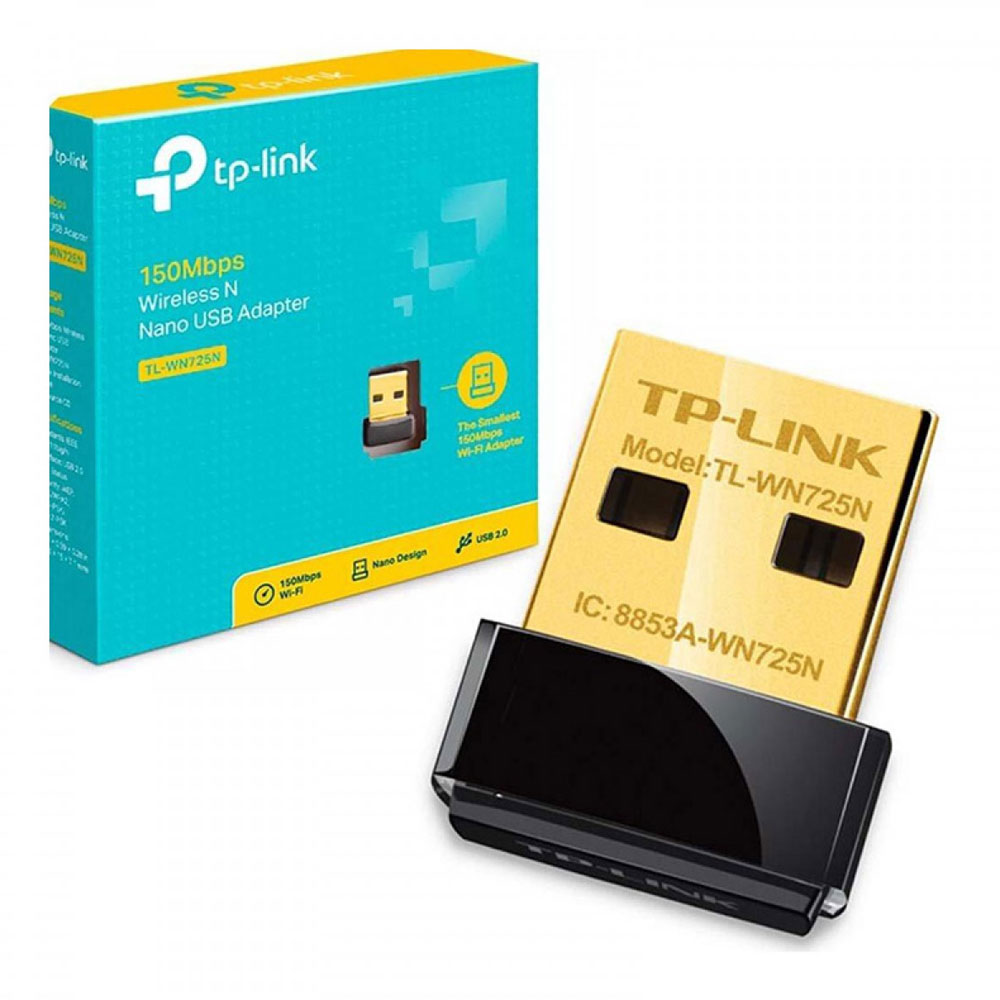 کارت شبکه USB بی سیم N150 Nano تی پی-لینک مدل TL-WN725N - Image 2