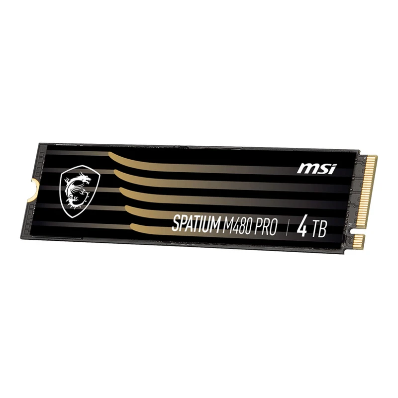 اس اس دی اینترنال ام اس آی مدل SPATIUM M480 PRO PCIe 4.0 NVMe M.2 ظرفیت 4 ترابایت - Image 2