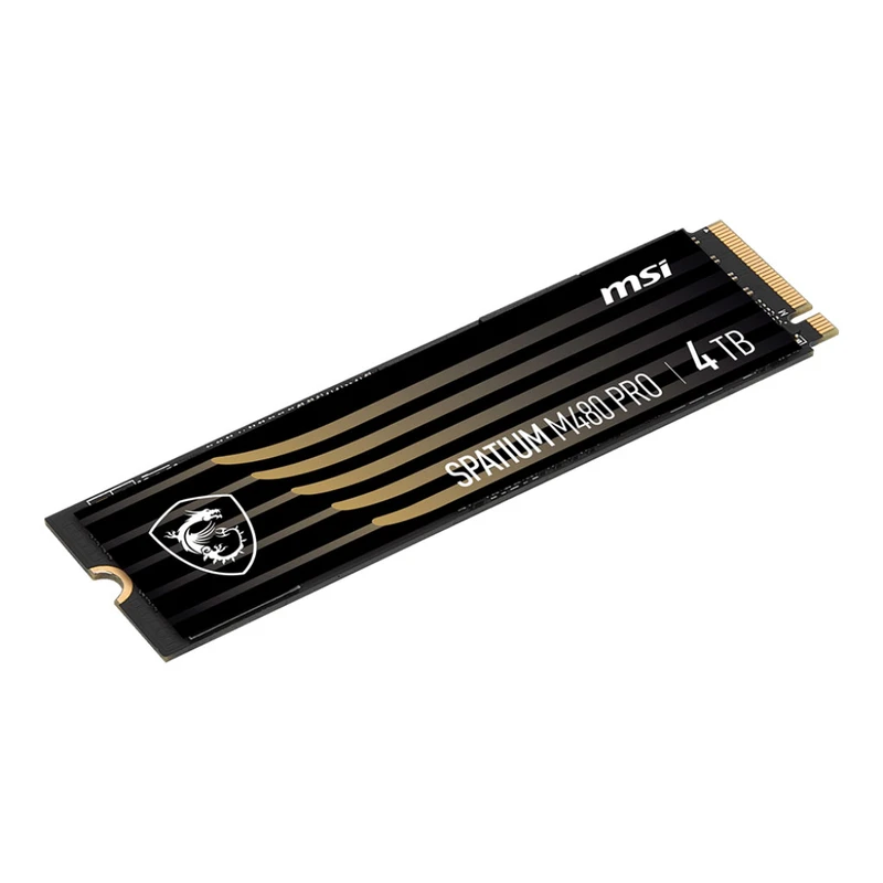 اس اس دی اینترنال ام اس آی مدل SPATIUM M480 PRO PCIe 4.0 NVMe M.2 ظرفیت 4 ترابایت - Image 3