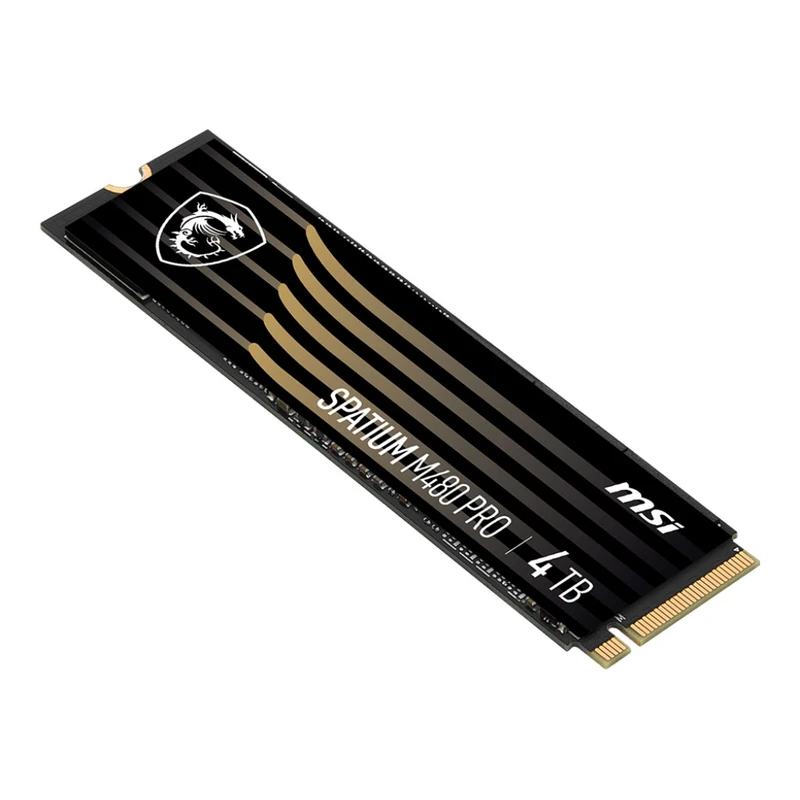 اس اس دی اینترنال ام اس آی مدل SPATIUM M480 PRO PCIe 4.0 NVMe M.2 ظرفیت 4 ترابایت - Image 4