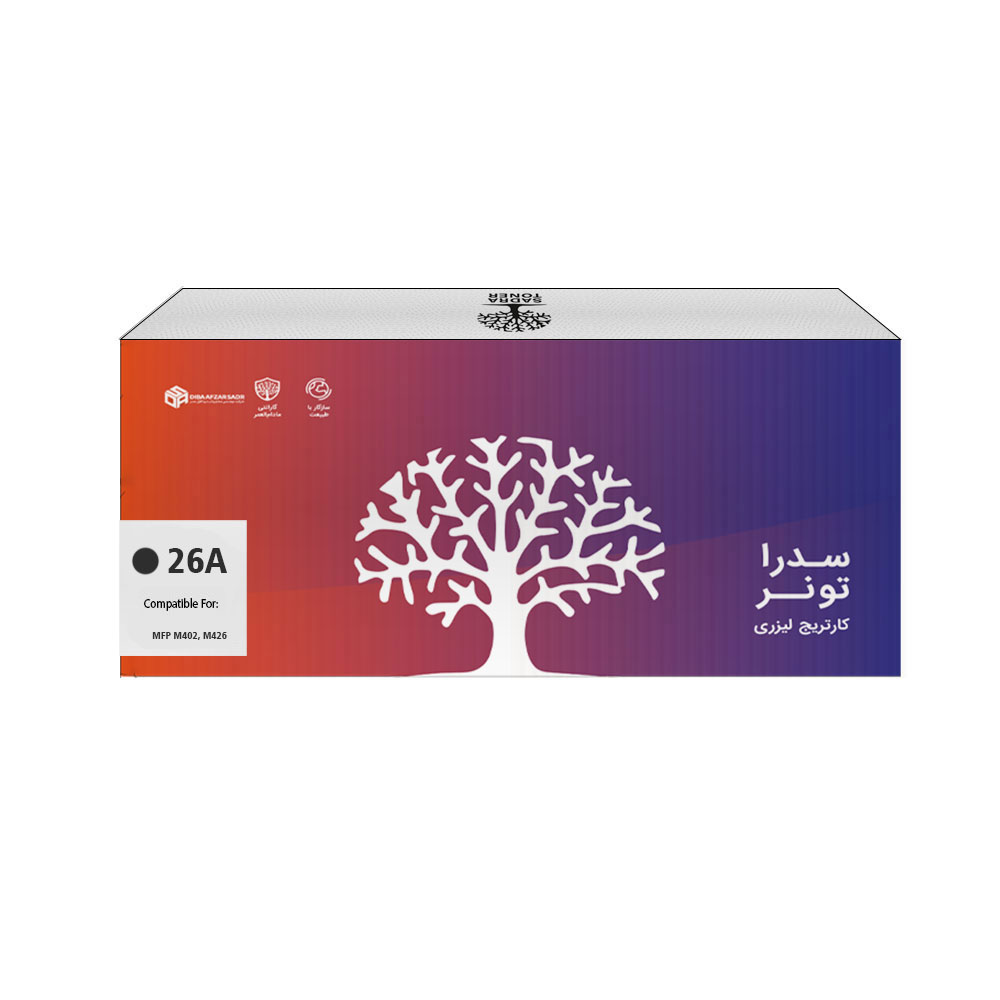 کارتریج مشکی سدرا اچ پی مدل 26a