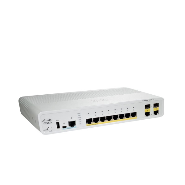 سوئیچ شبکه سیسکو 12 پورت WS-C2960C-12PC-L